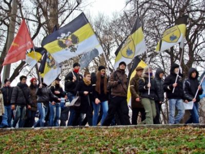 "Русский марш" в Пензе. Фото Виктора Шамаева