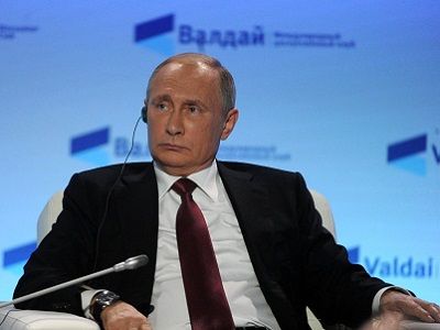 Владимир Путин на заседании клуба "Валдай", 27.10.16. Фото: kremlin.ru